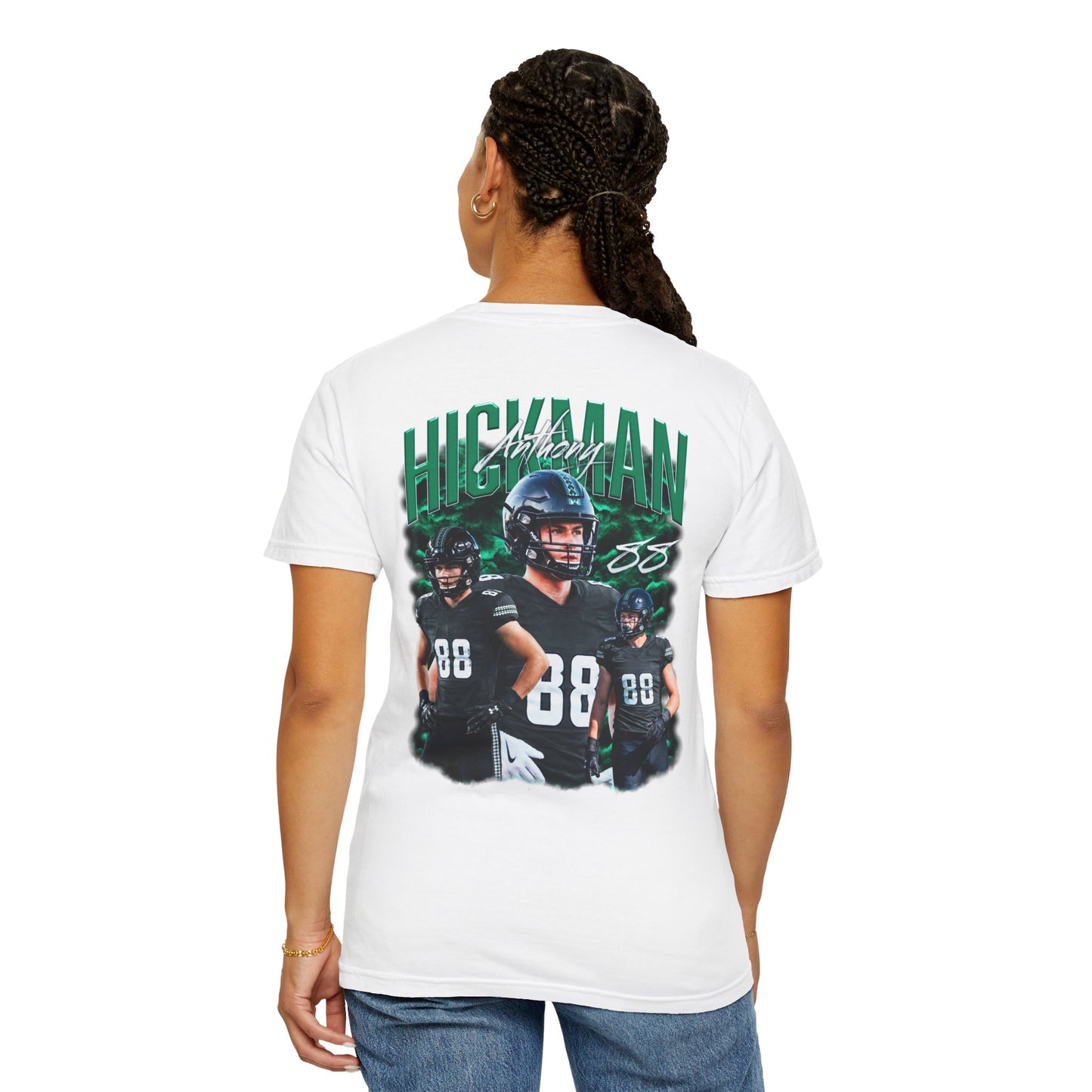 Anthony Hickman Logo Front & Back Premium Tee