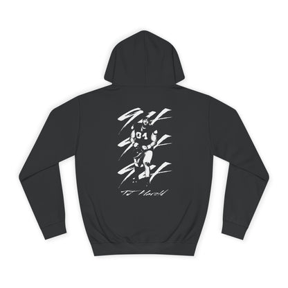 Tj Harold Vintage Blackout Premium Hoodie