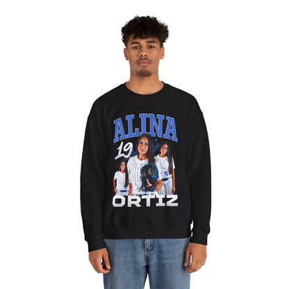 Alina Ortiz First Name Highlight Crewneck Sweatshirt