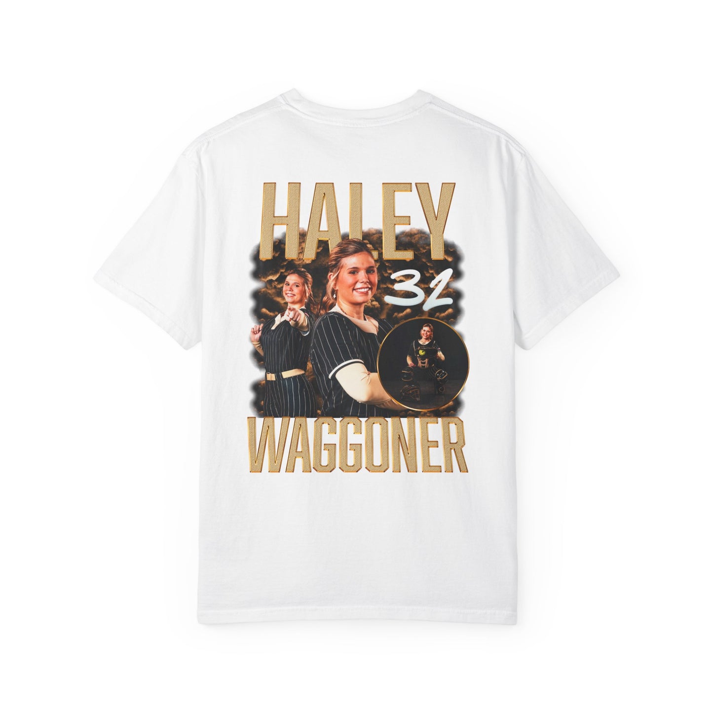 Haley Waggoner Logo Front & Back Premium Tee