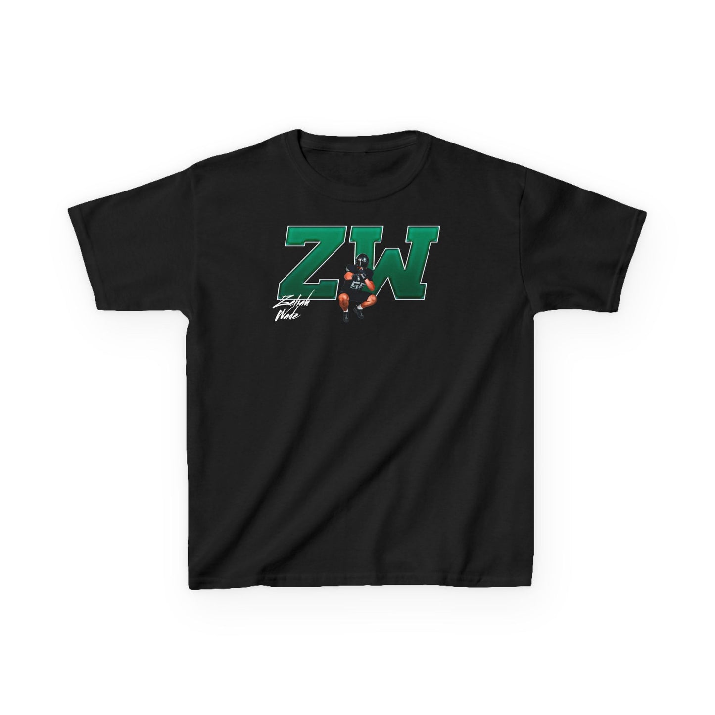 Zeliah Wade Big Initials Kids Tee