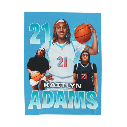 Kaitlyn Adams 60"-80" Plush Blanket