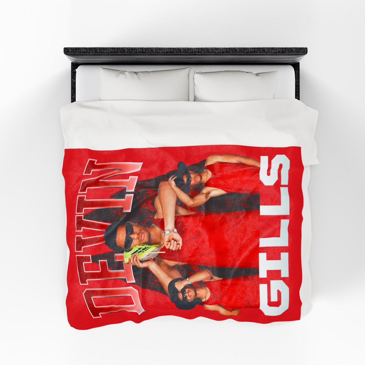 Devin Gills 60"-80" Plush Blanket