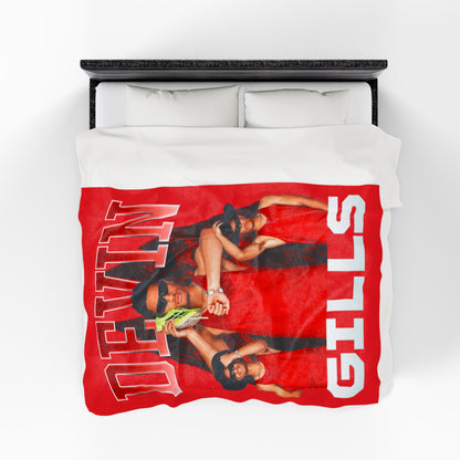 Devin Gills 60"-80" Plush Blanket