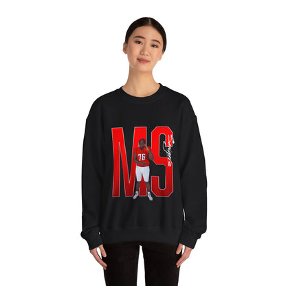 Myles Sawyers Player Icon Initials Crewneck Sweatshirt