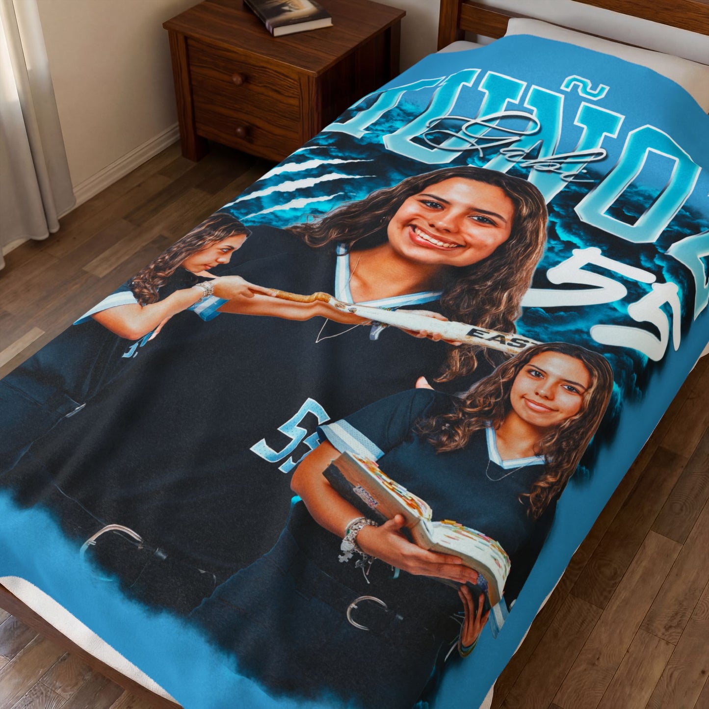 Gabi Munoz 60"-80" Plush Blanket