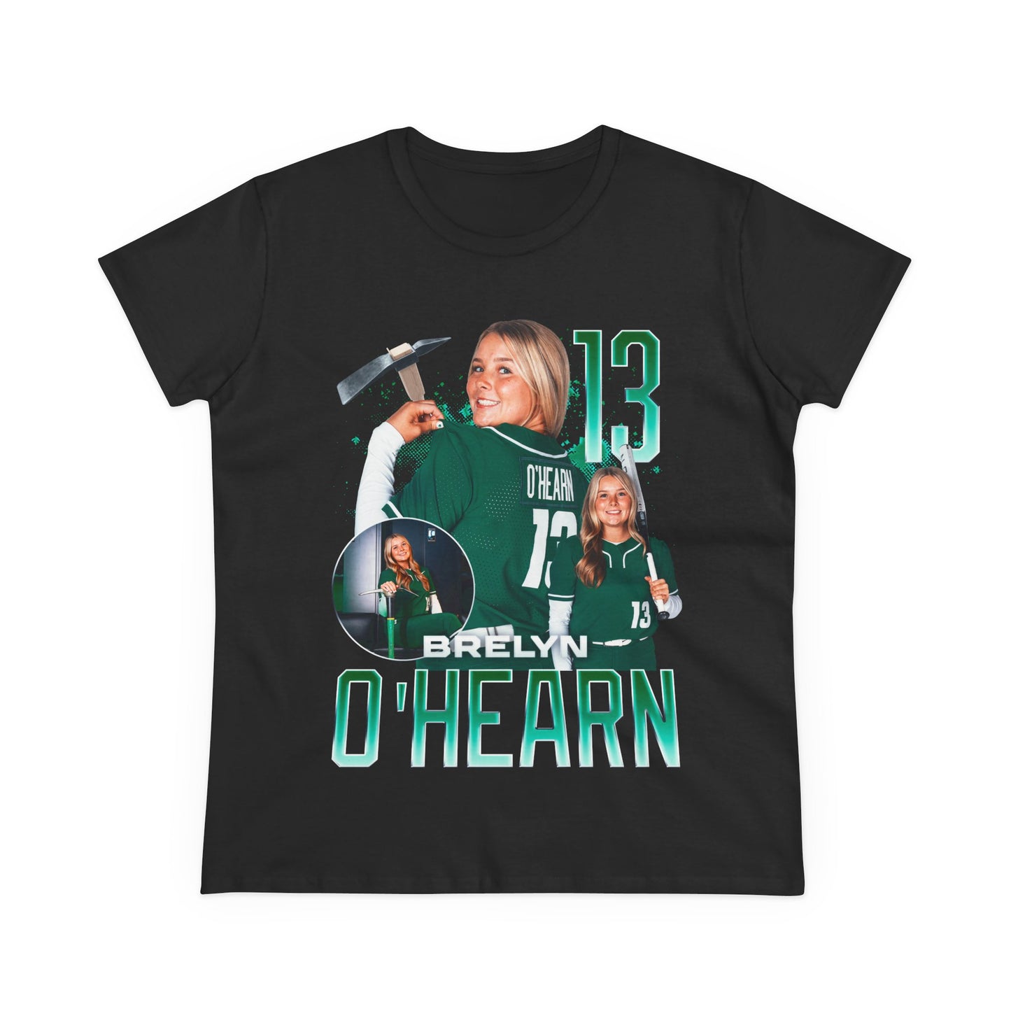 Brelyn O'Hearn Name & Number Ombre Women's Tee