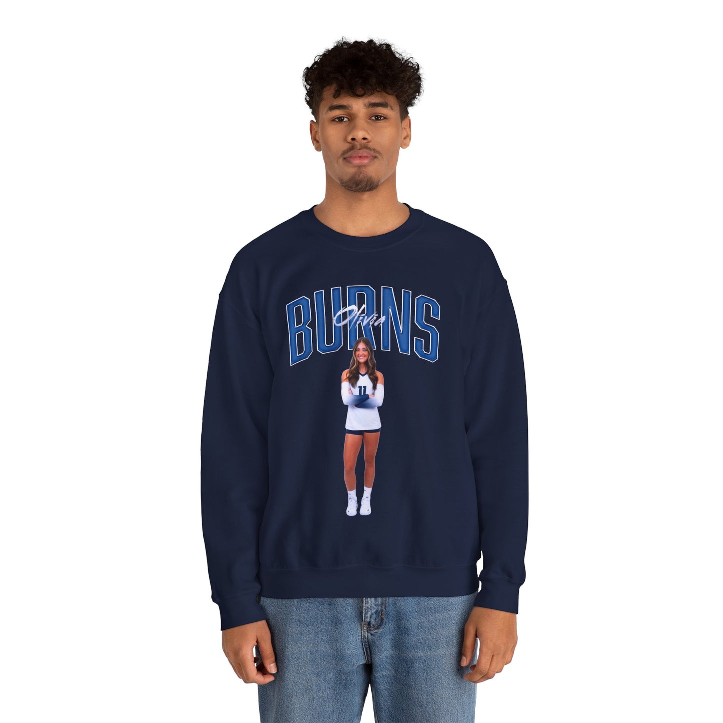 Olivia Burns Athlete Glory Crewneck Sweatshirt