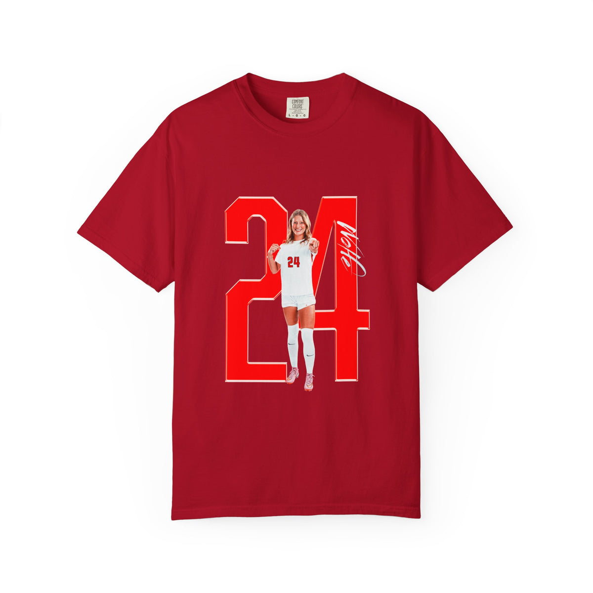 Ashley Wolfe Player Icon Number Premium Tee