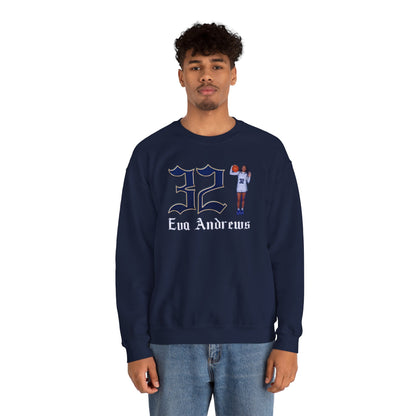 Eva Andrews Player Icon Number Crewneck Sweatshirt