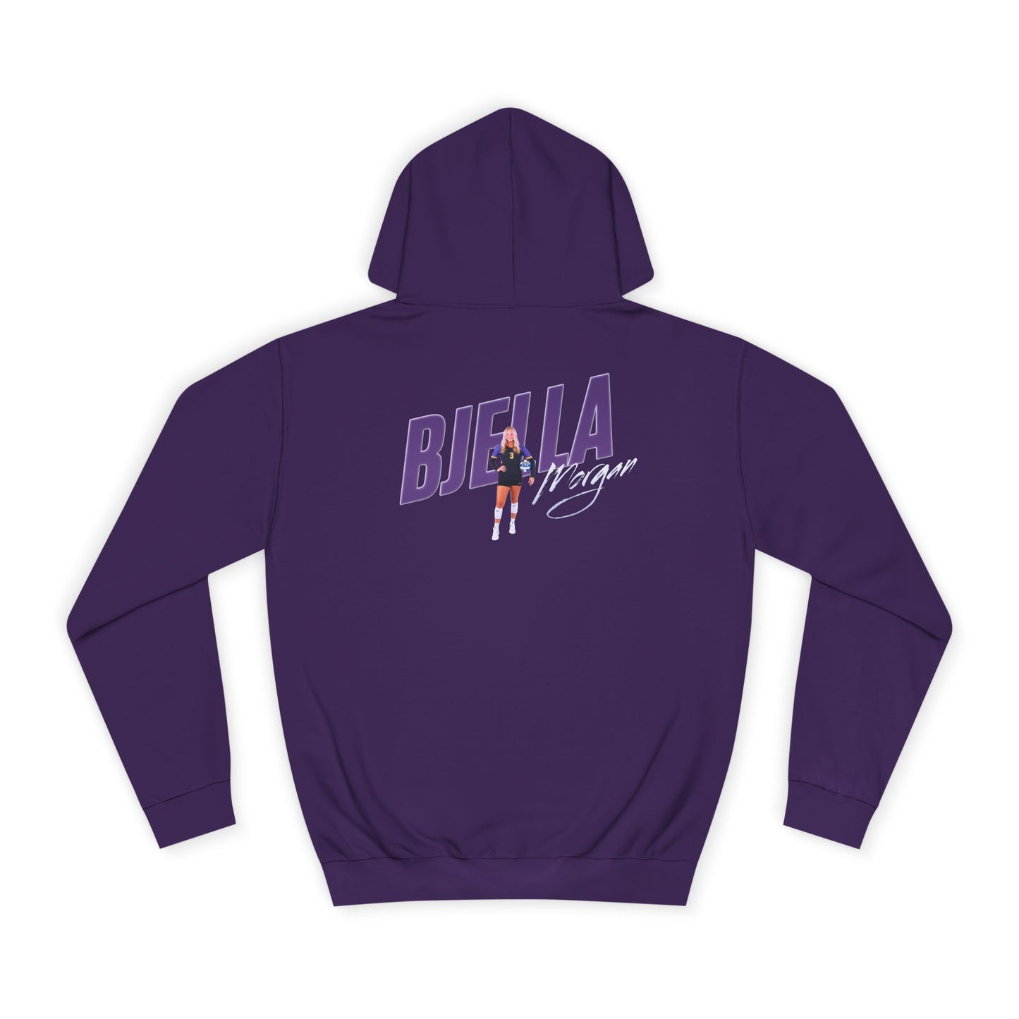 Morgan Bjella Cursive Combo Colored Premium Hoodie