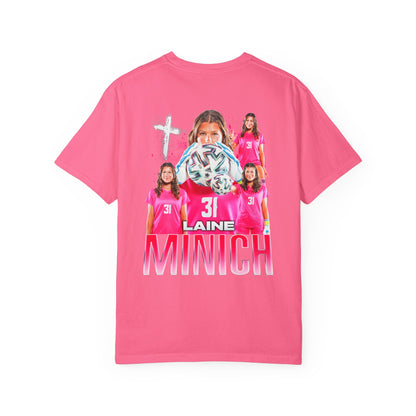 Laine Minich Logo Front & Back Premium Tee