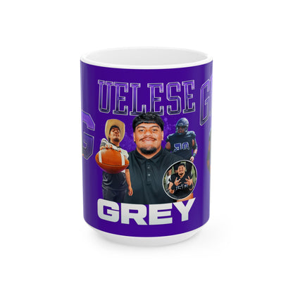 Uelese Grey 15oz Mug