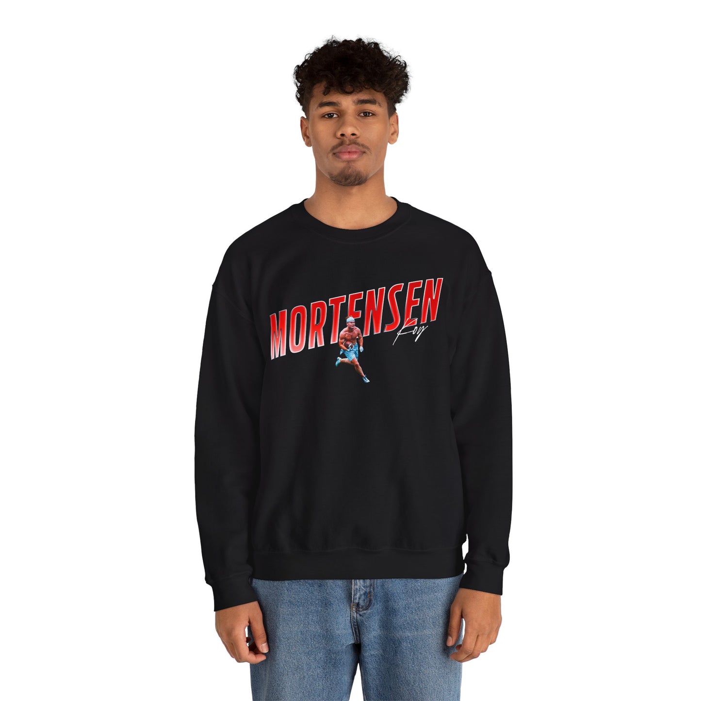 Koy Mortensen Cursive Combo Crewneck Sweatshirt