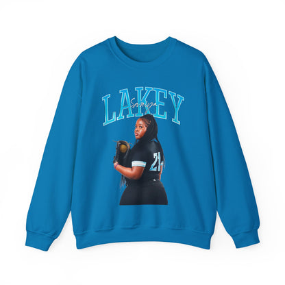 Saniya Lakey Curved Combo Crewneck Sweatshirt