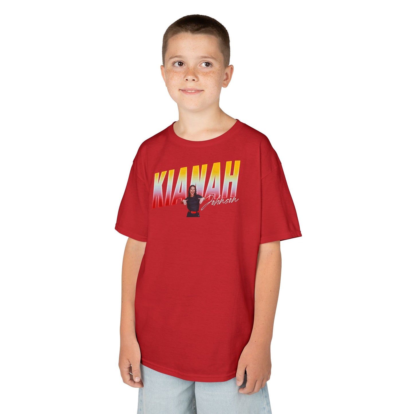 Kianah Johnson Cursive Combo Kids Tee