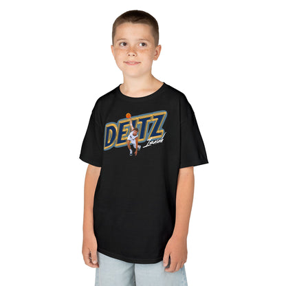 Isaiah Deitz Cursive Combo Colored Kids Tee