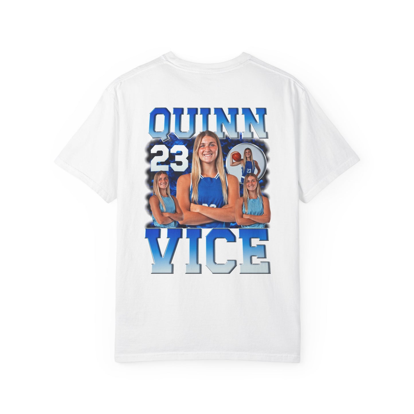 Quinn Vice Logo Front & Back Premium Tee