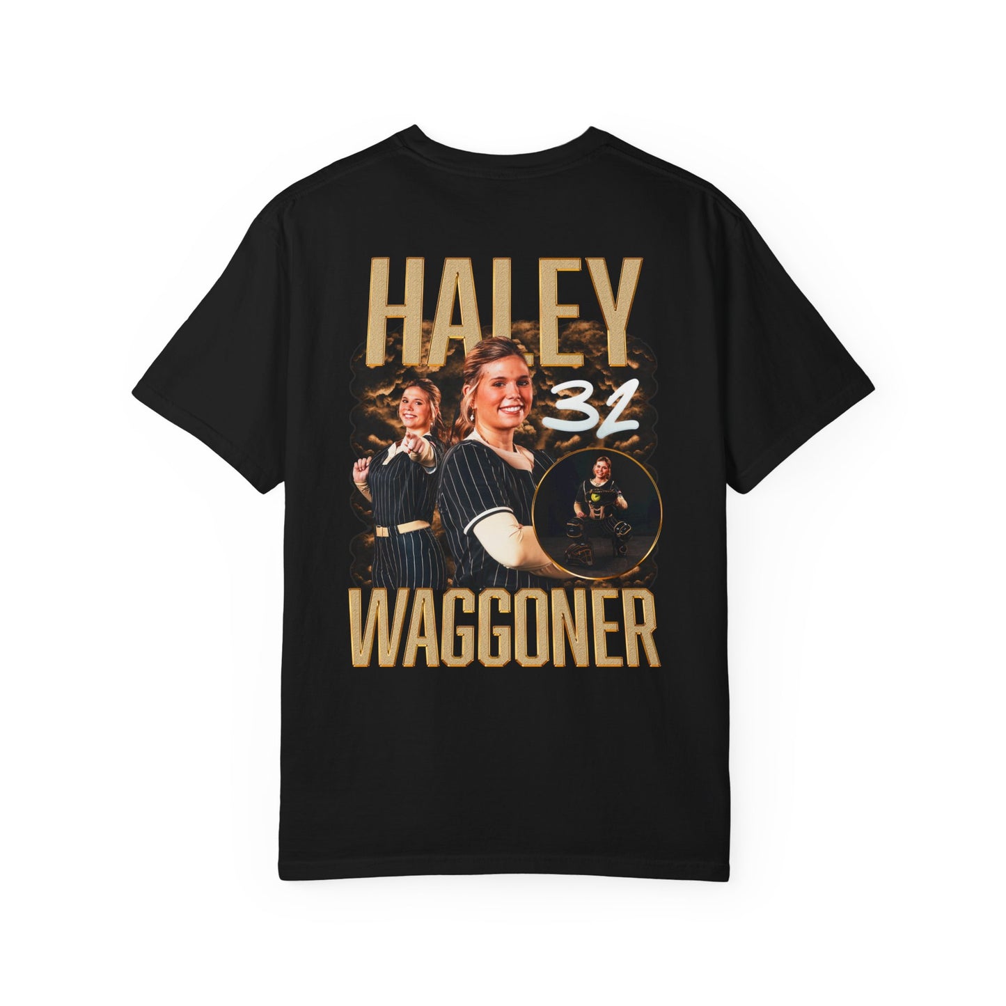 Haley Waggoner Logo Front & Back Premium Tee