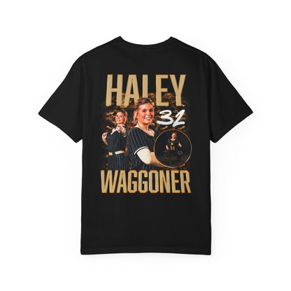 Haley Waggoner Logo Front & Back Premium Tee