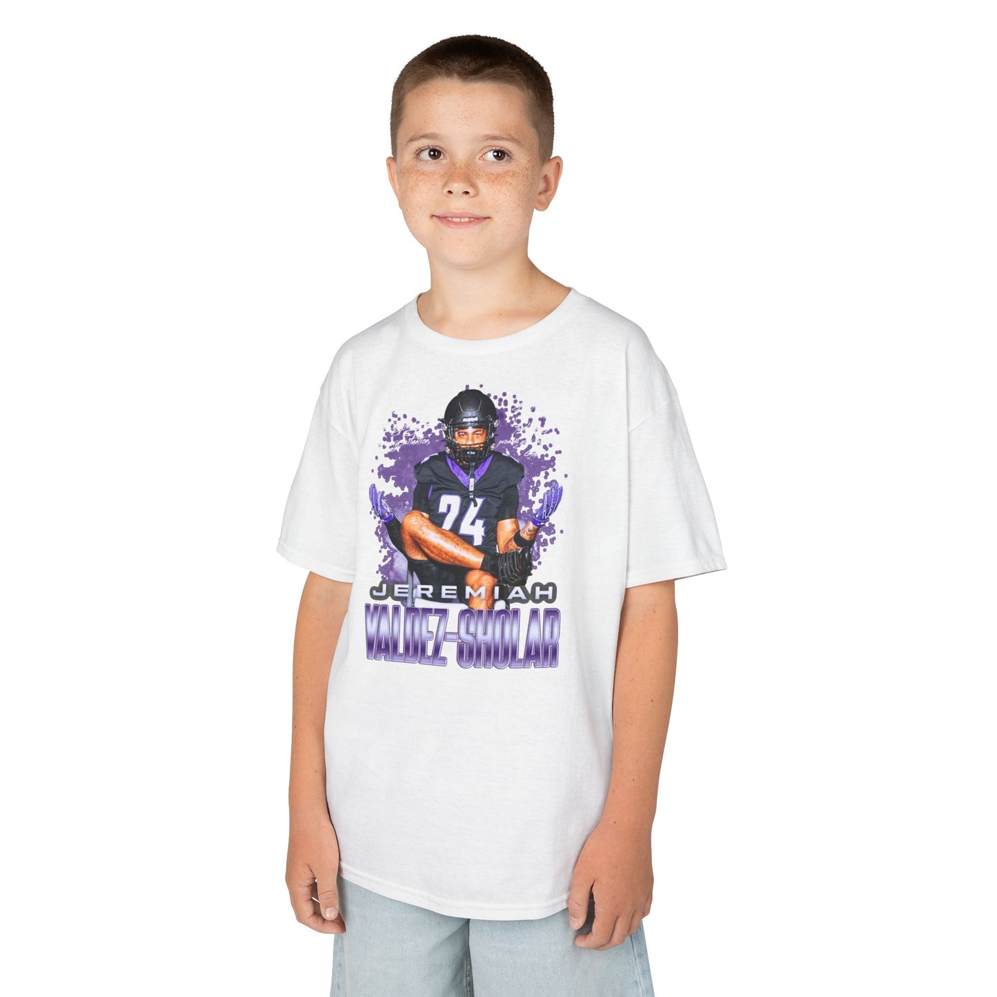 Jeremiah Valdez-Sholar Featured Quote Kids Tee
