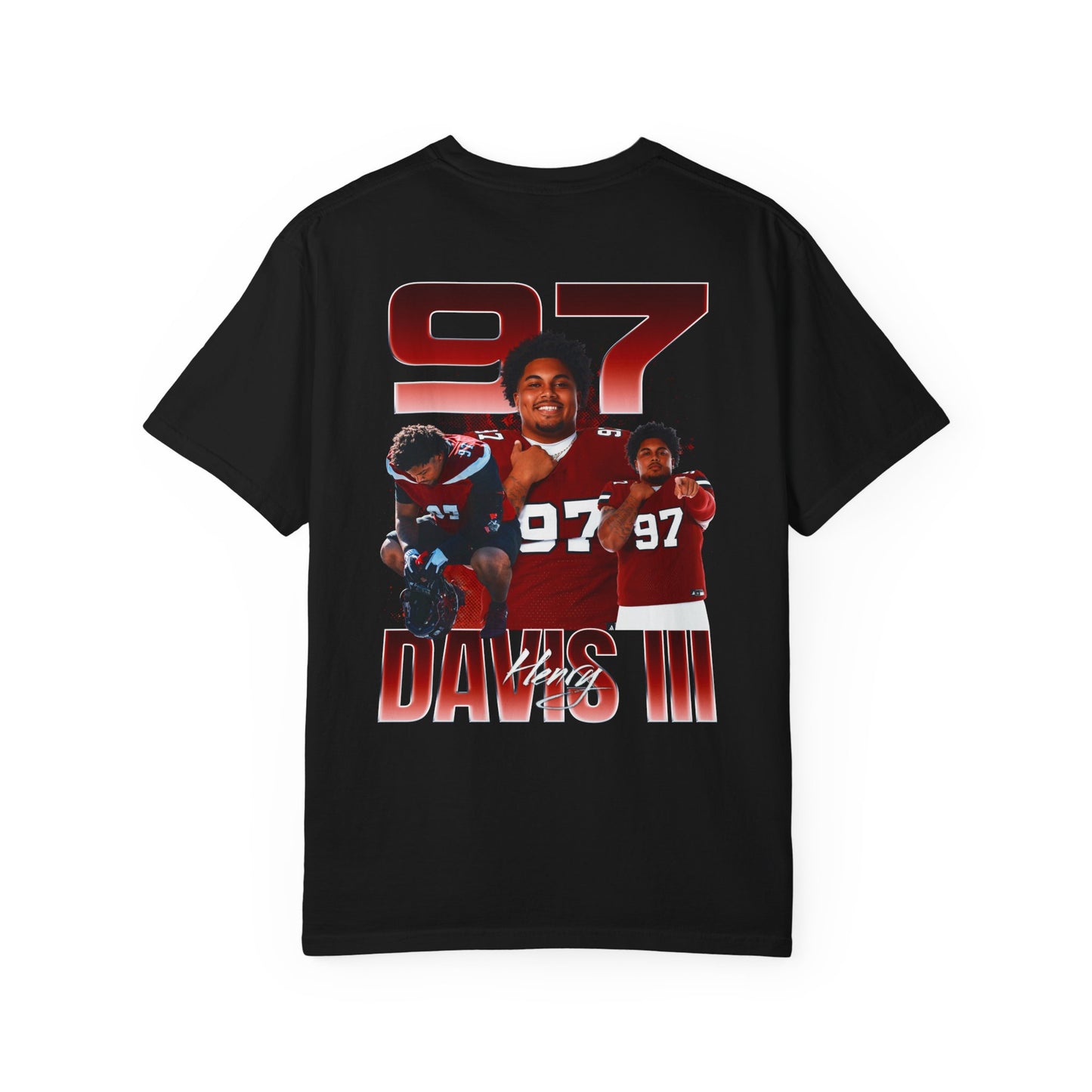 Henry Davis III Logo Front & Back Premium Tee