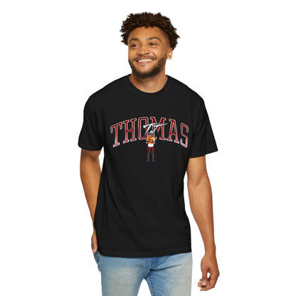 TJ Thomas Curved Combo Colored Premium Tee