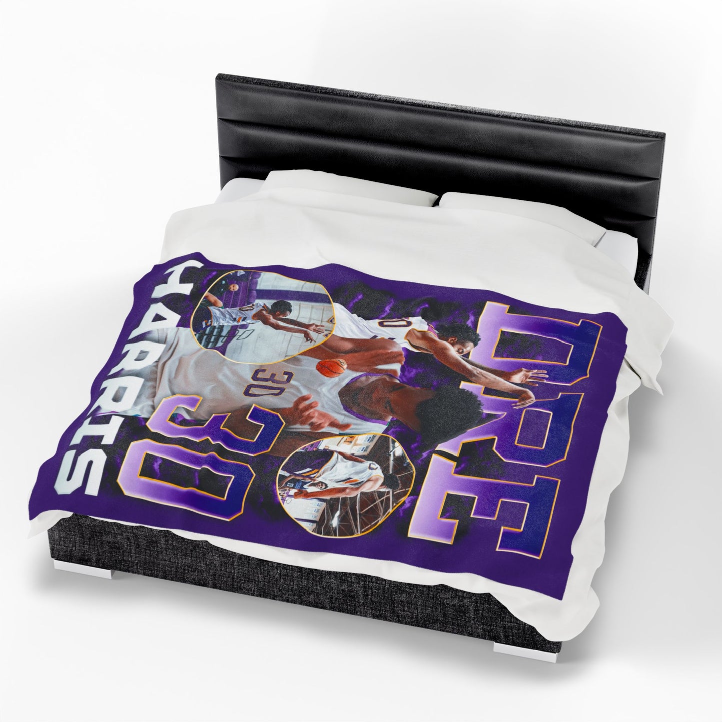 Dre Harris 60"-80" Plush Blanket