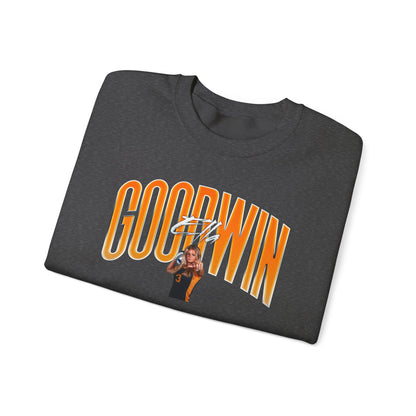 Ella Goodwin Curved Combo Colored Crewneck Sweatshirt