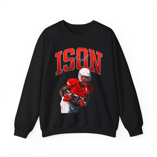 Fresh Ison Curved Combo Colored Crewneck Sweatshirt