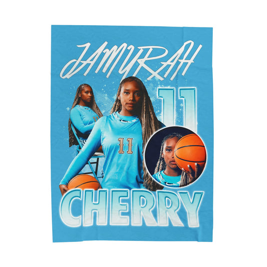 Jamyrah Cherry 60"-80" Plush Blanket