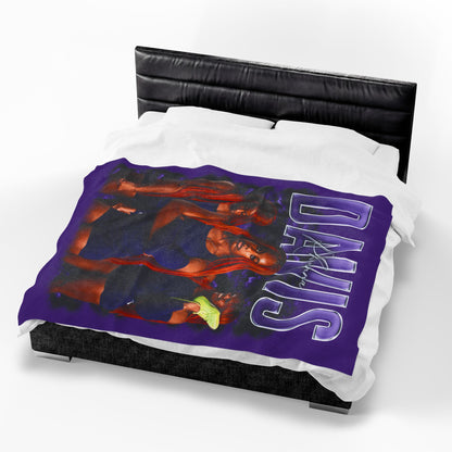 Rhianna Davis Last Name Highlight 60"-80" Plush Blanket