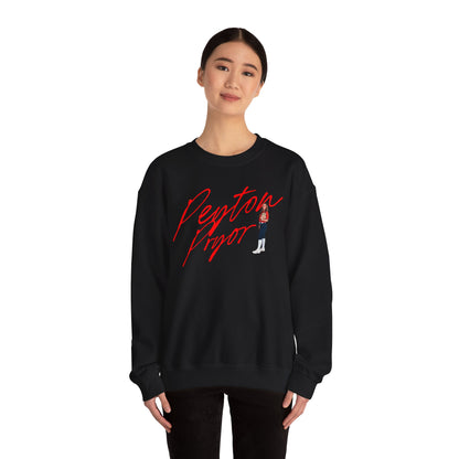 Peyton Pryor Cursive Crewneck Sweatshirt