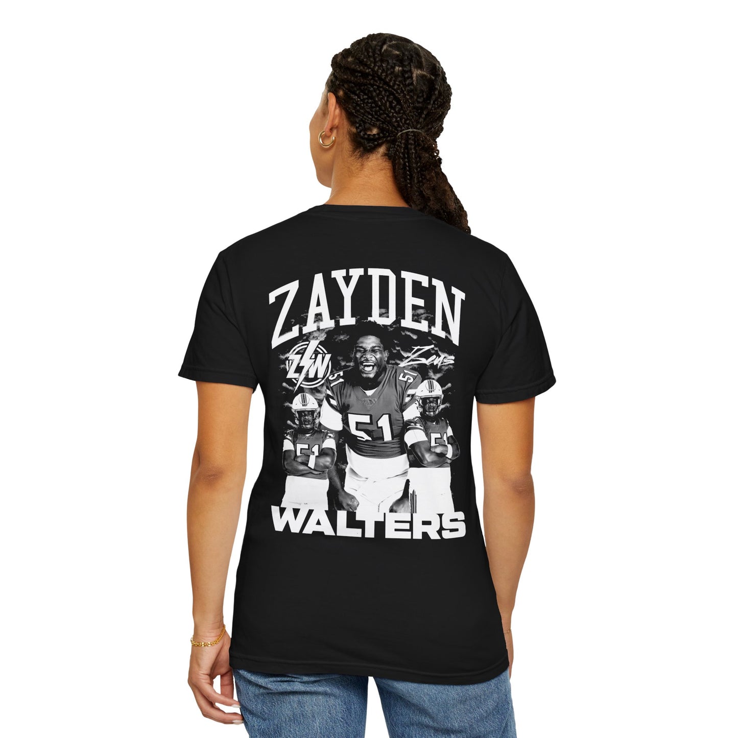 Zayden Walters Vintage Blackout Premium Tee