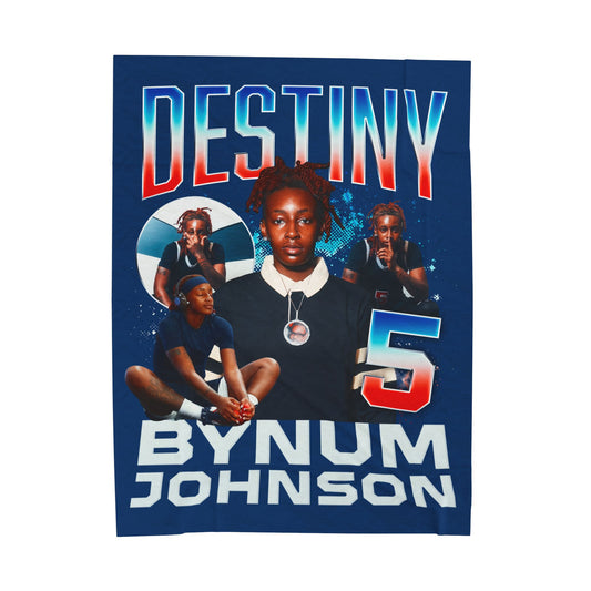 Destiny Bynum Johnson 60"-80" Plush Blanket