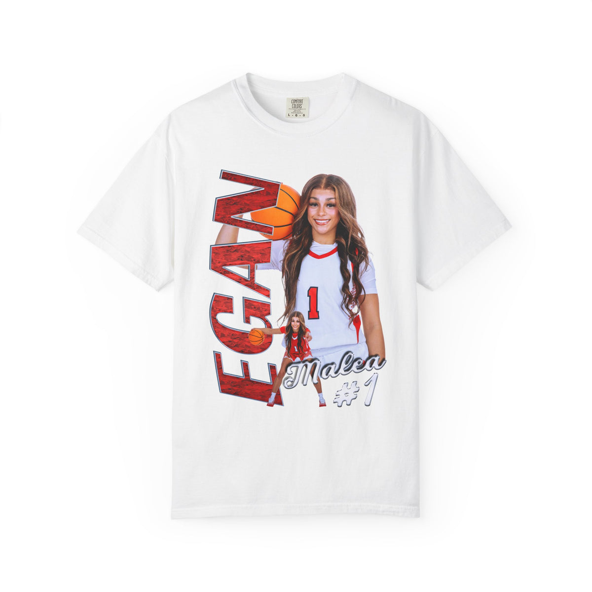 Malea Egan Vertical Name Premium Tee