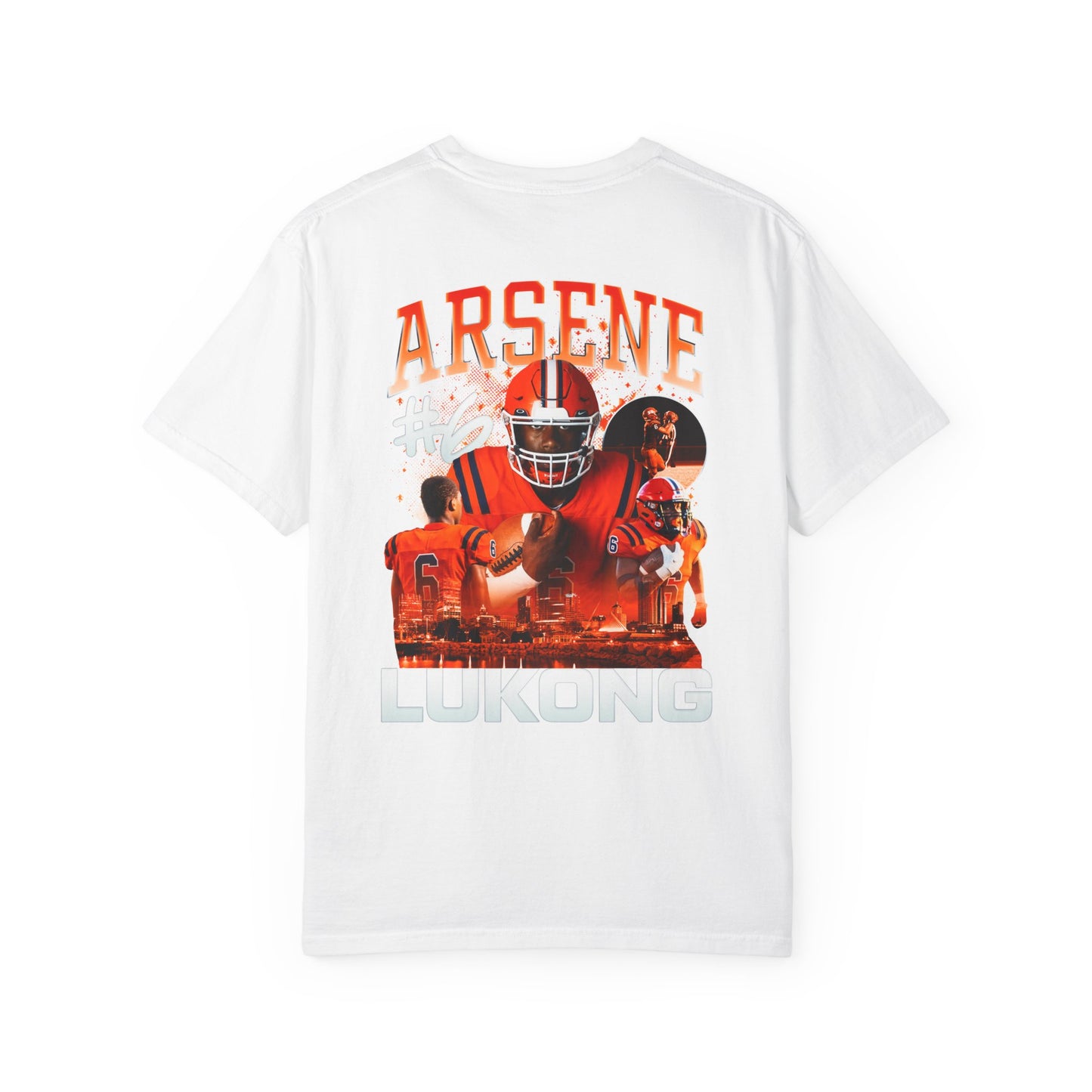 Arsene Lukong Logo Front & Back Premium Tee