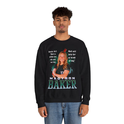 Madyson Baker Featured Quote Crewneck Sweatshirt