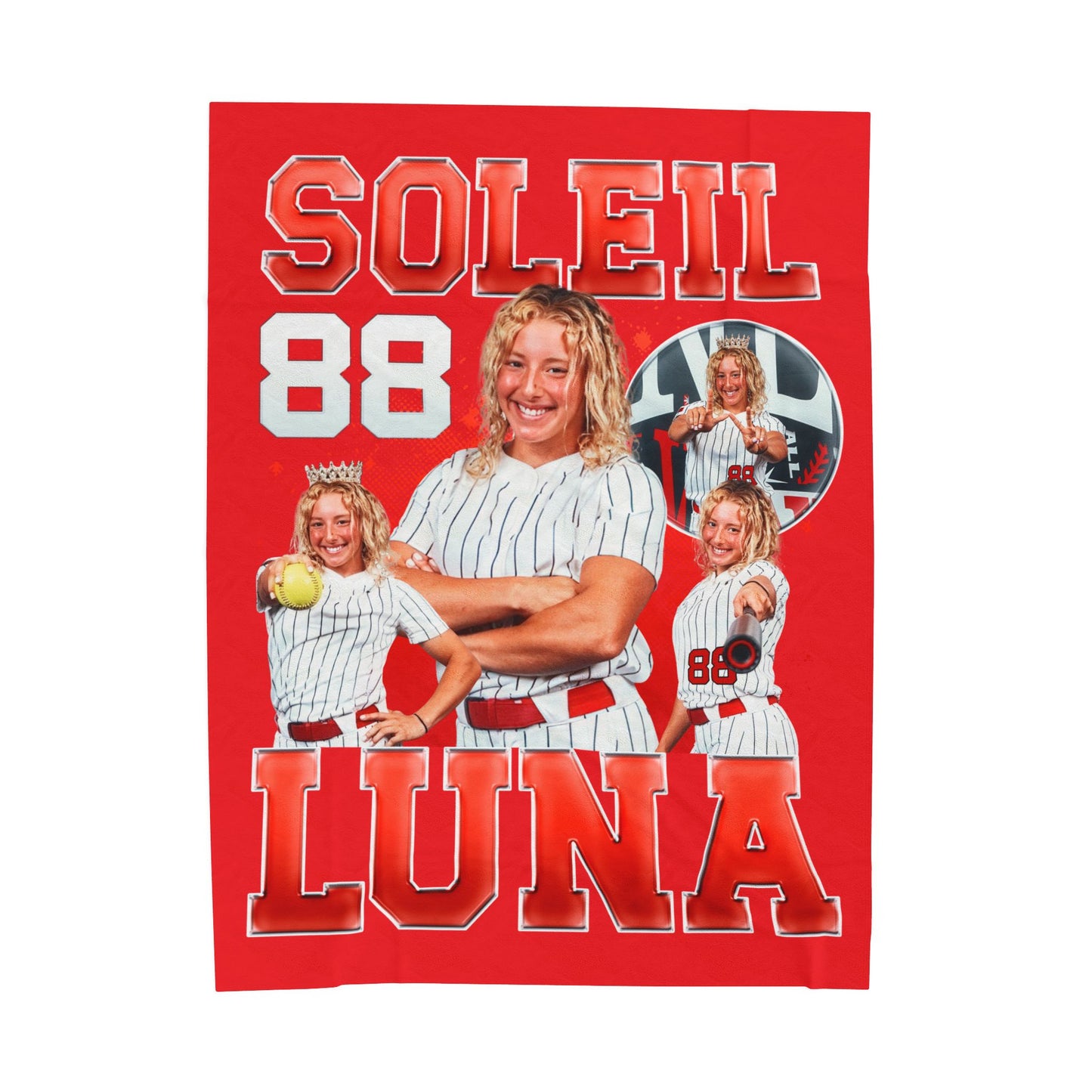 Soleil Luna 60"-80" Plush Blanket