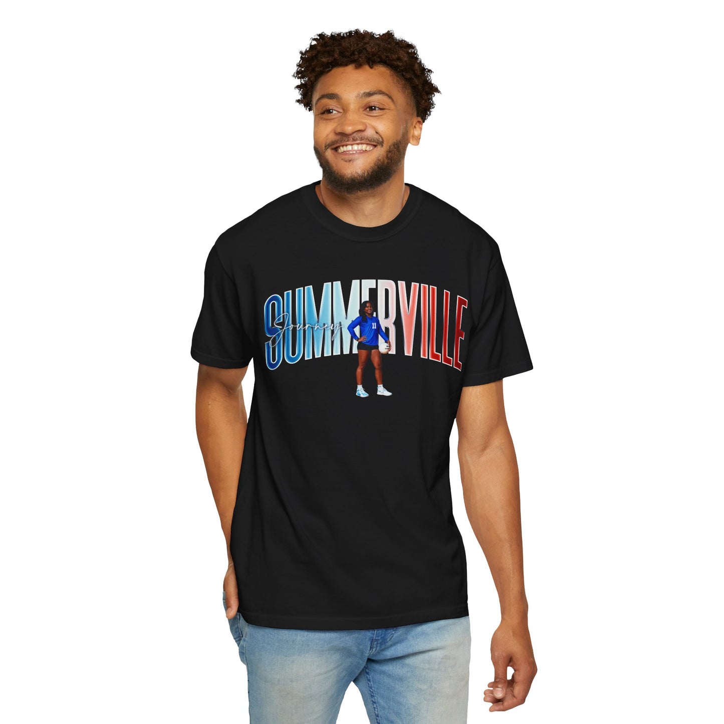 Journey Summerville Big Last Name Premium Tee