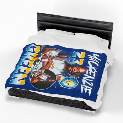 Mackenzie Green 60"-80" Plush Blanket