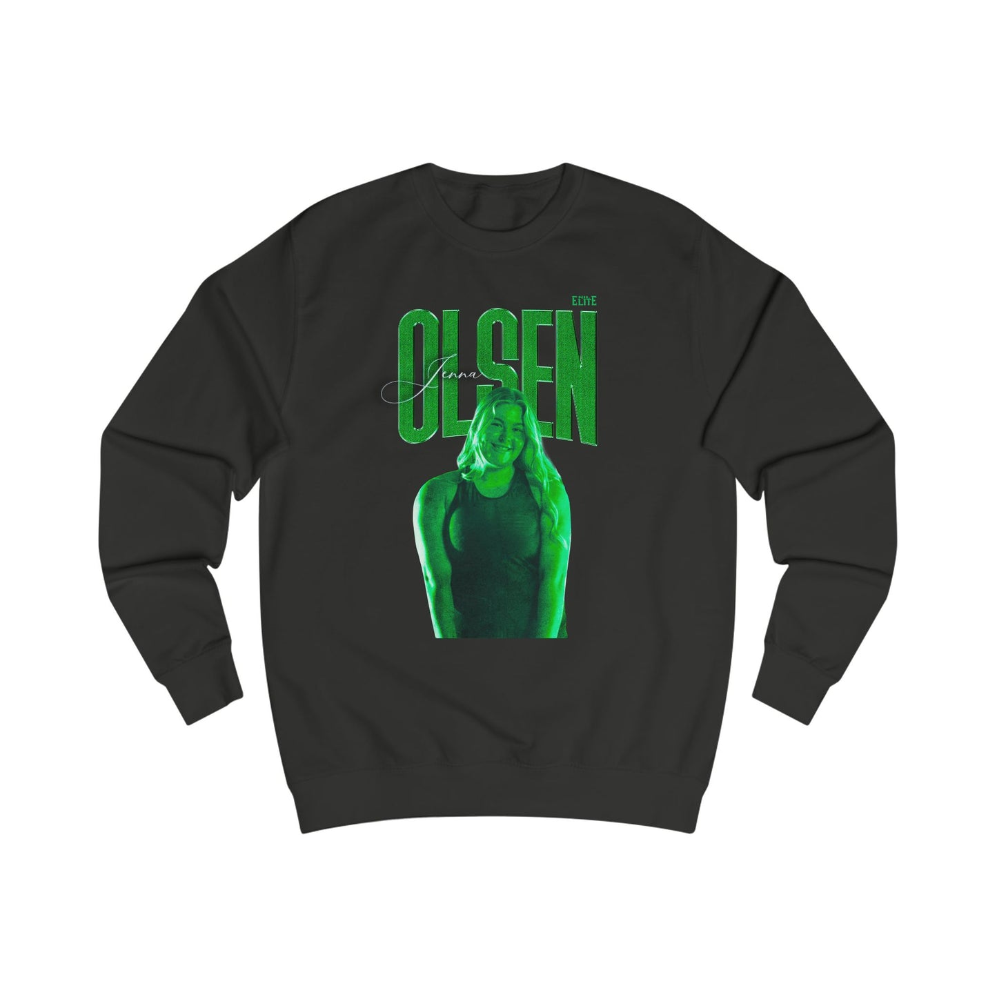 Jenna Olsen Faded Glory Crewneck Sweatshirt