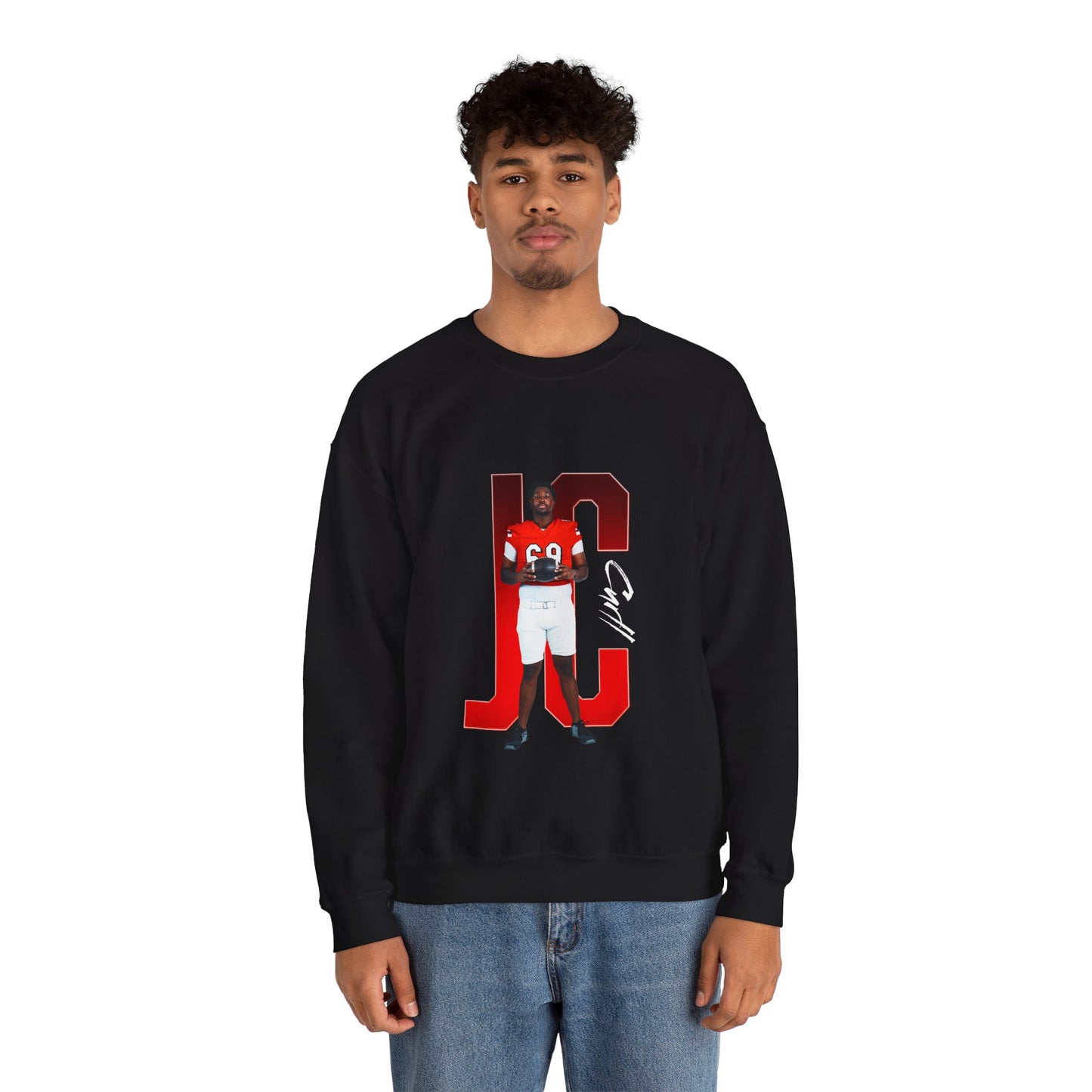Jordan Curll Player Icon Initials Crewneck Sweatshirt