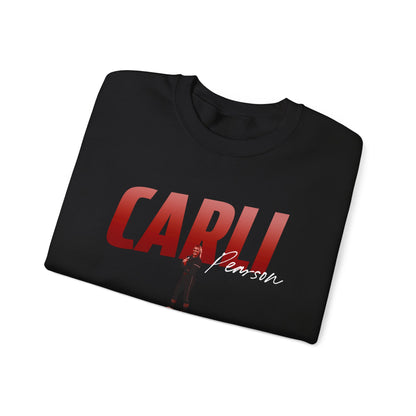 Carli Pearson Big Last Name Crewneck Sweatshirt