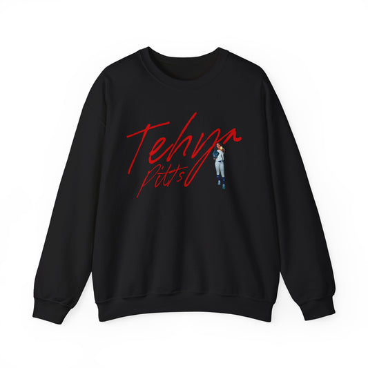 Tehya Pitts Cursive Crewneck Sweatshirt