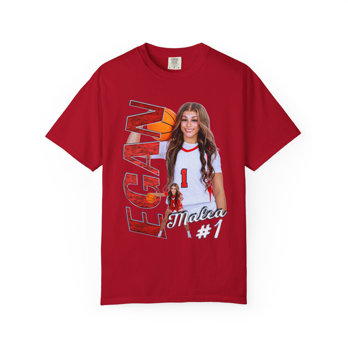Malea Egan Vertical Name Premium Tee