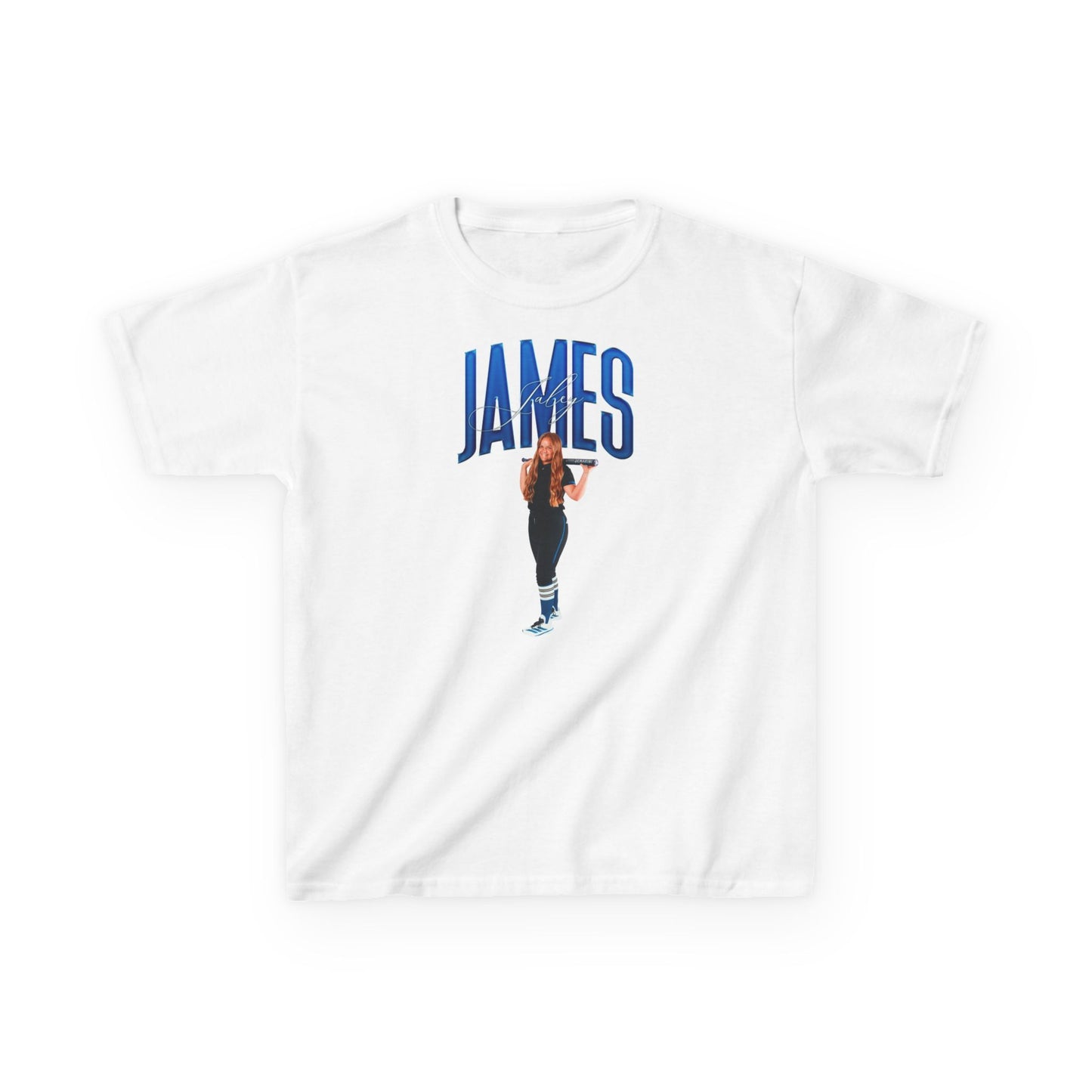Jaley James Big Last Name Kids Tee
