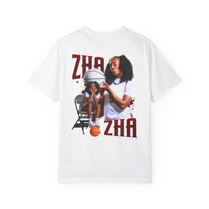 Zha Harris Logo Front & Back Premium Tee