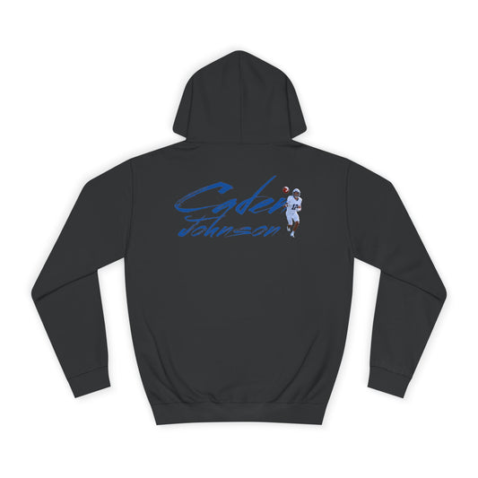 Caden Johnson Cursive Premium Hoodie