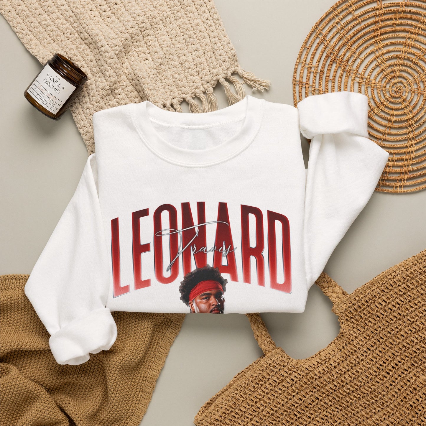 Travis Leonard Athlete Glory Crewneck Sweatshirt
